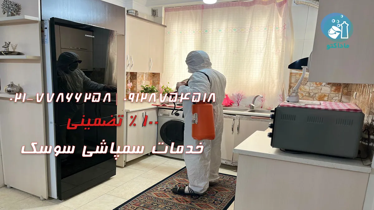 سمپاشی سوسک در تهران 8 سمپاشی سوسک با ماداکتو